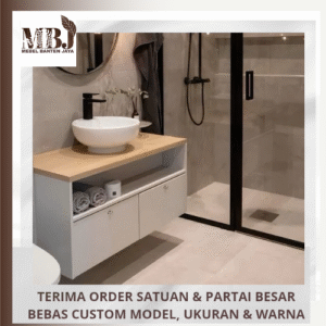 Kabinet Wastafel Gantung Meja Wastafel Aestetik