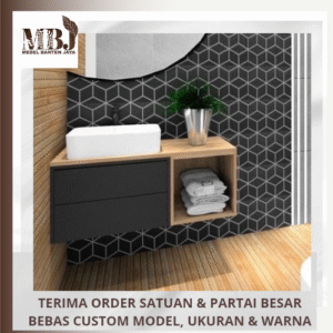 Meja Washtafel Gantung 90×40×50