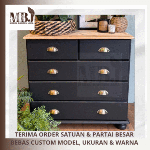 laci storage kabinet drawer kayu penyimpanan modern minimalis