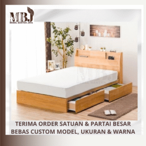 dipan tempat tidur dipan laci modern minimalis