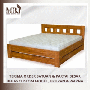 dipan kamar tidur dipan minimalis kayu solid