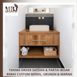 kabinet wastafel drawer wastafel meja wastafel gantung