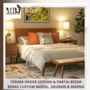 dipan kayu modern minimalis