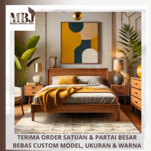 dipan tempat tidur dipan kayu minimalis