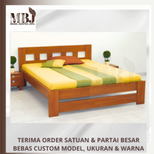 dipan tempat tidur dipan kayu minimalis