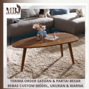 coffe table meja tamu minimalis