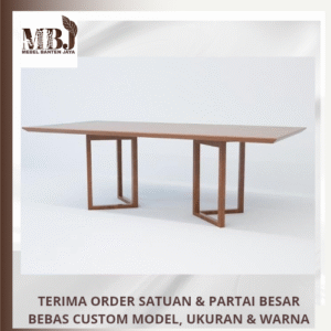 meja makan kayu