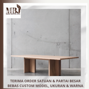 meja makan kayu